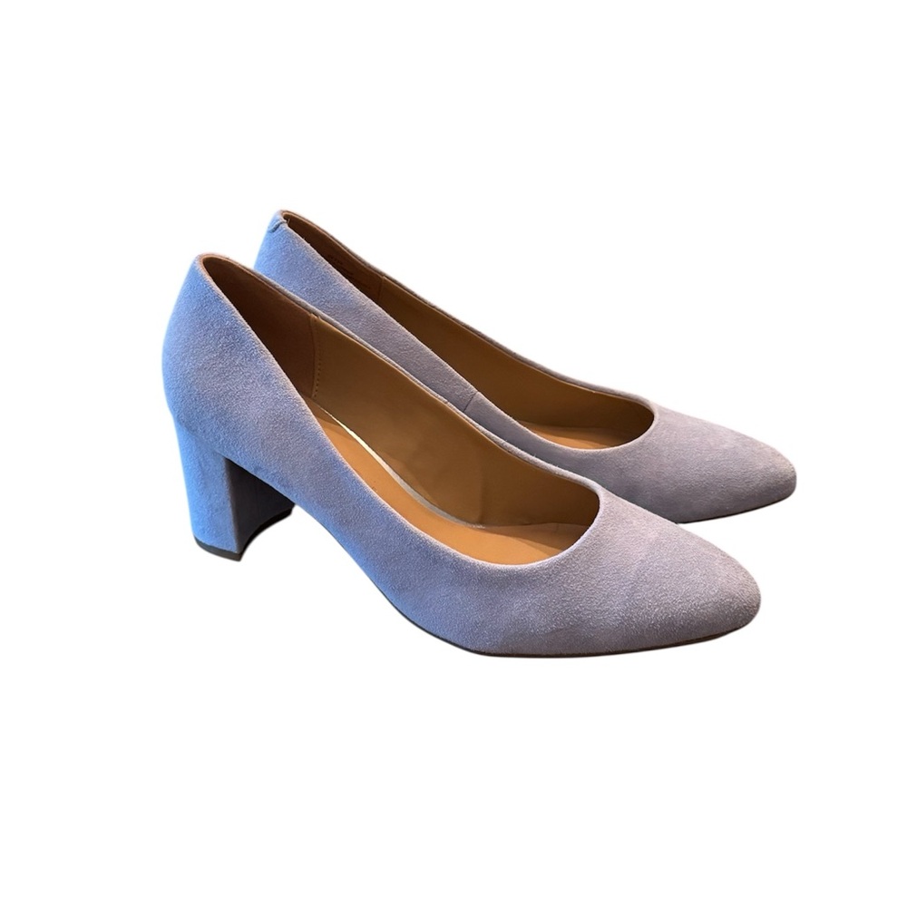 Aerosoles Betsy Women’s Pumps in Dusty Blue Suede